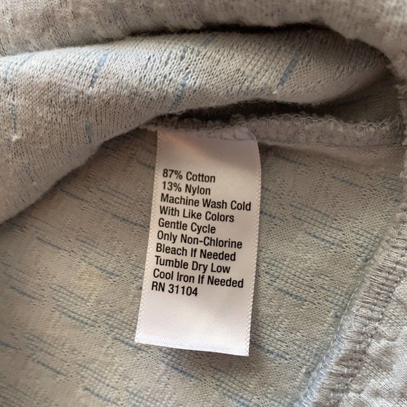 KAARI blue Tunic Sweater Dress with Ruffle Sleeves Sz M - Picture 5 of 7